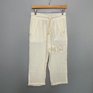 BOYS LIE cropped baseball sweatpants size S